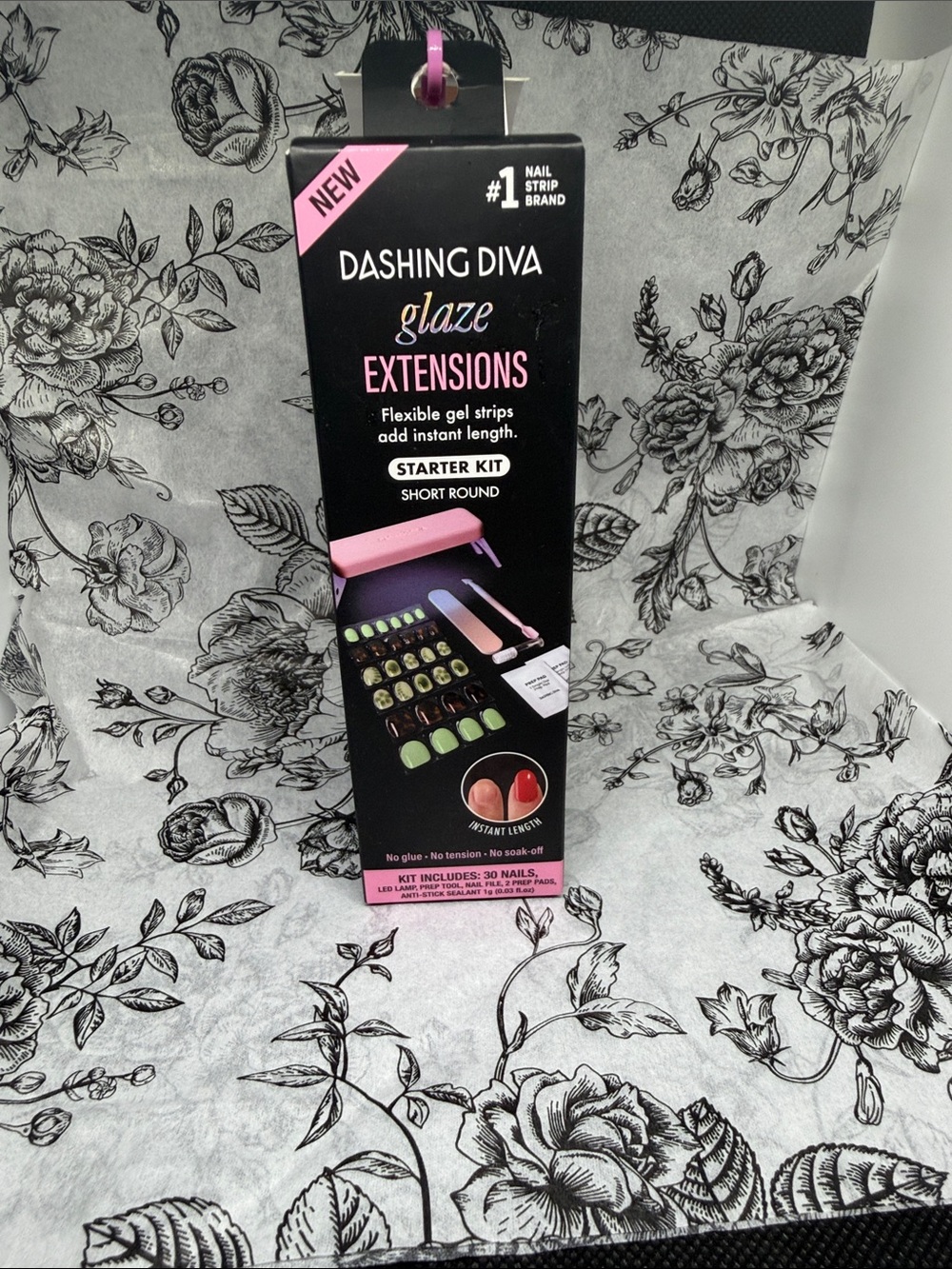 DASHING DIVA Glaze Extensions Starter Kit -  Nails